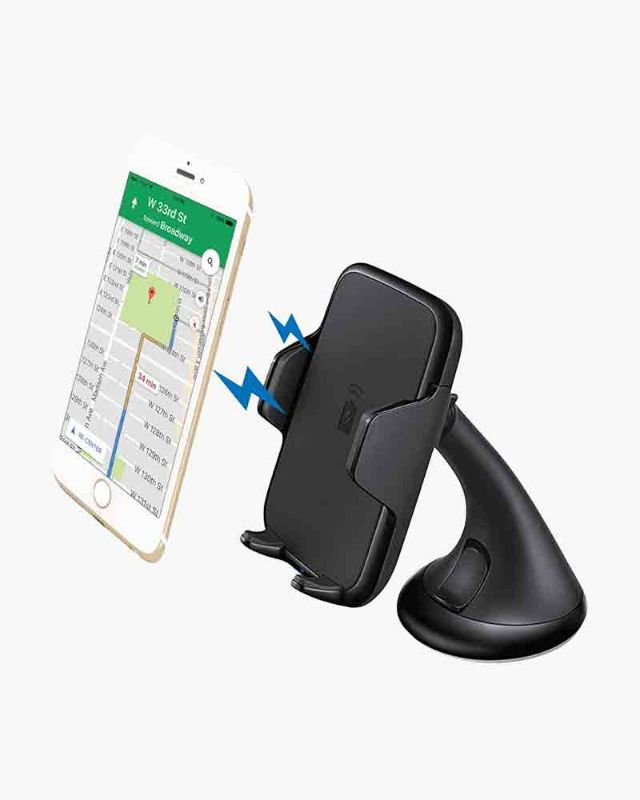 Photo 1 of Gabba Goods Wireless Charging Car Mount in Black

