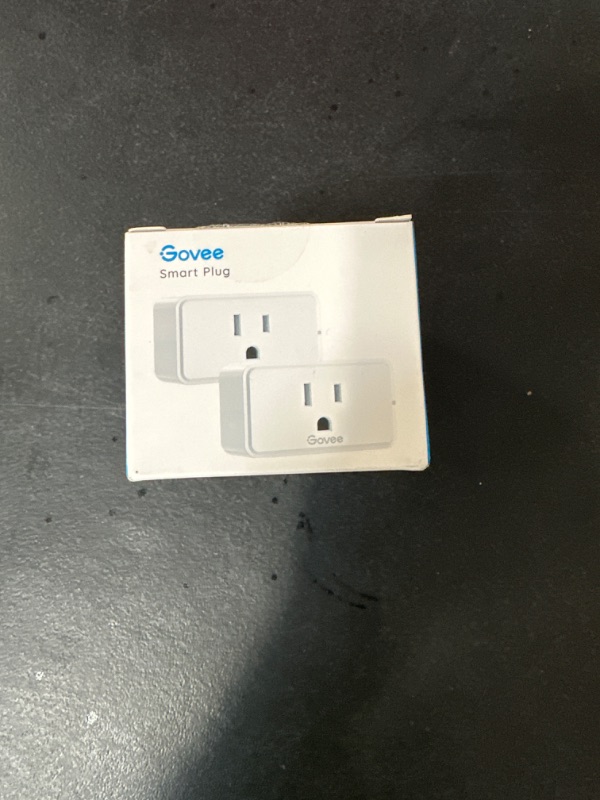 Photo 1 of Govee Smart Plug 15A, WiFi Bluetooth Outlets 2 Pack Work with Alexa and Google Assistant, WiFi Plugs with Multiple Timers, Govee Home APP Group Control Remotely, No Hub Required, ETL&FCC Certified
