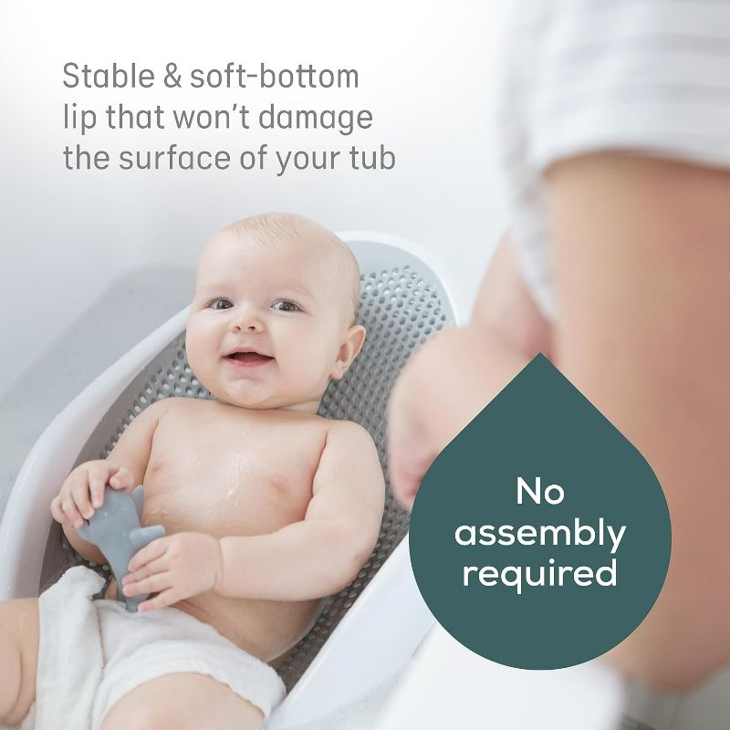 Photo 1 of Angelcare Baby Bath Support (Grey) | Ideal for Babies Less Than 6 Months Old
