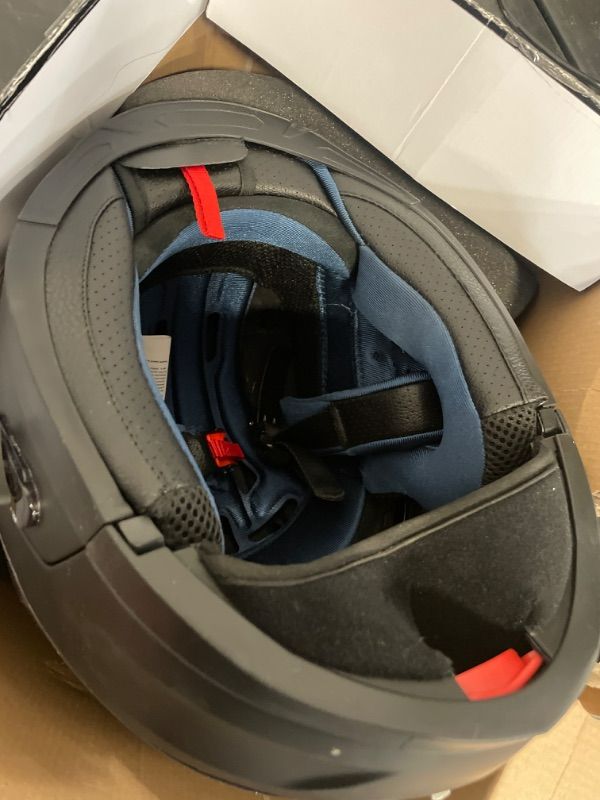 Photo 8 of ILM Bluetooth Integrated Modular Flip up Full Face Motorcycle Helmet Sun Shield Mp3 Intercom Model 953PRO (XL, Matte Black)
