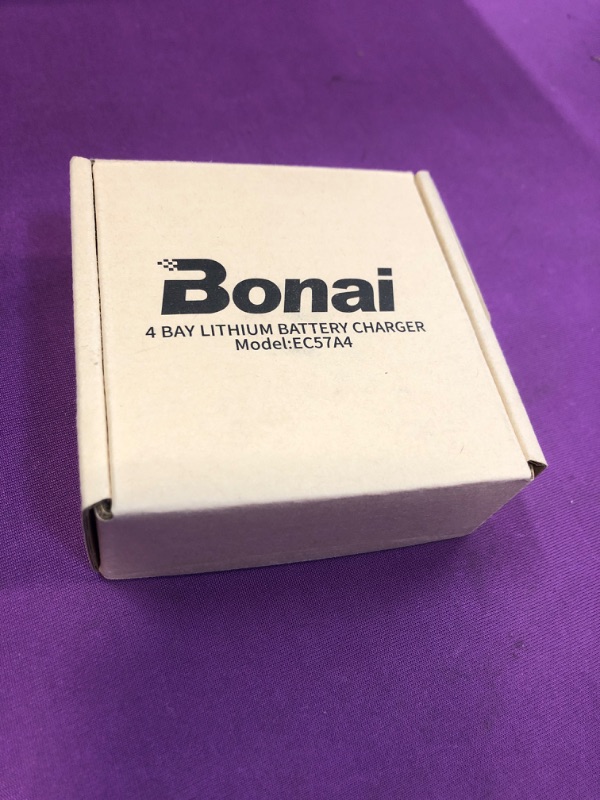 Photo 2 of BONAI Rechargeable Lithium AA Batteries with Charger, 3000mWh 1.5V AA Batteries for Blink Camera 4 Count with 2H Fast Charge AA Batteries+charger
