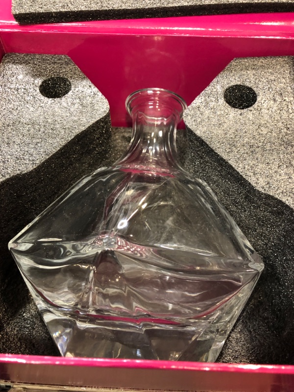 Photo 1 of 30 Oz. Glass Whiskey Decanter 