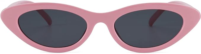 Photo 1 of Dollger Retro Cat Eye Sunglasses Women Men Mini Vintage Narrow Trendy Cateye Small Sun Glasses