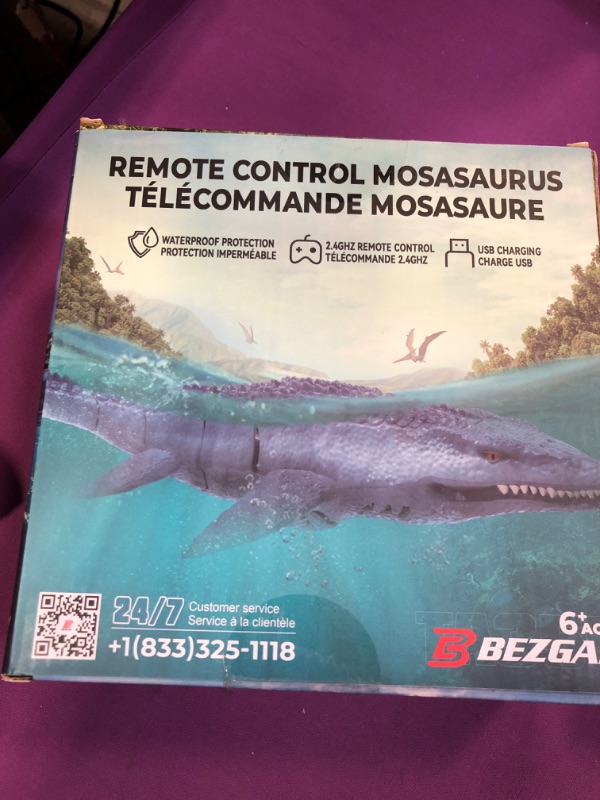 Photo 1 of 
remote control mosasaurus 

