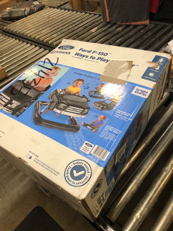 Photo 1 of Bright Starts Ways to Play Walker™ - Ford F-150, Agate Black, 4-in-1 Walker Ages 6 Months+ Ford F-150 Agate Black