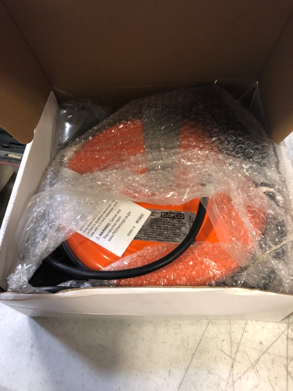 Photo 1 of 30 ft. 16/3 Heavy-Duty Retractable Extension Cord Reel with 3-Outlets