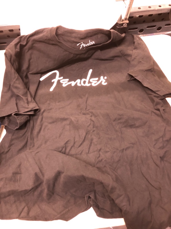 Photo 2 of Fender Spaghetti Logo T-Shirt, Black, XL X-Large Black