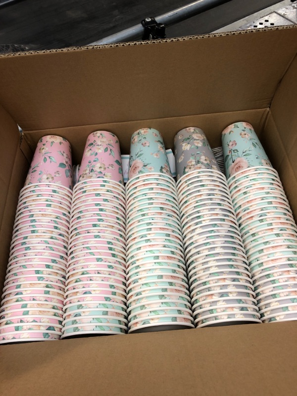 Photo 1 of 150  PC FLORAL CUPS 