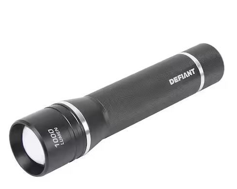 Photo 1 of 1000 Lumens LED Slide-to-Focusing Aluminum Flashlight
