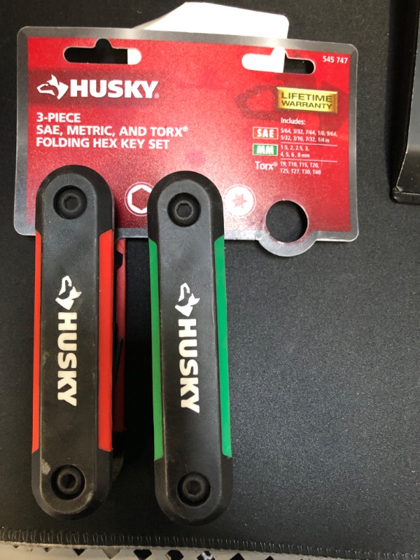 Photo 2 of Folding Hex Key Set (3-Piece)