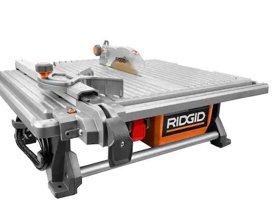 Photo 1 of 6.5-Amp 7 in. Blade Corded Table Top Wet Tile Saw
