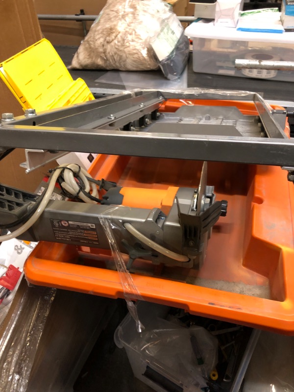 Photo 3 of 9-Amp 7 in. Blade Corded Wet Tile Saw 
