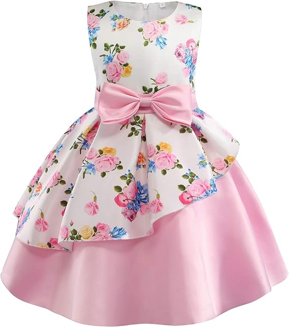 Photo 1 of AIMJCHLD 2-9T Girls Flower Dress Kids Formal Special Occasion Party Dresses 5-6 Years Blue
SIZE- 140 