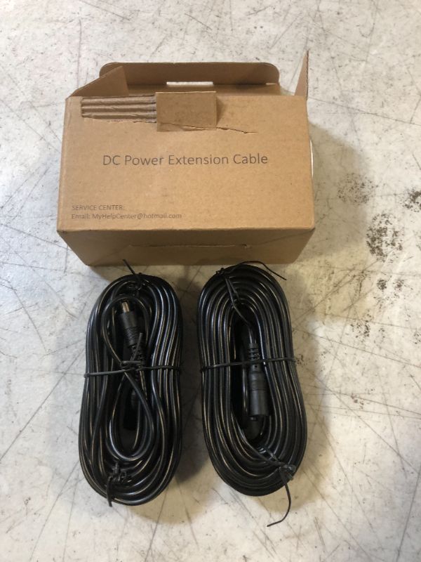 Photo 1 of 2 PCK 33FT DC POWER EXTENSION CABLE 