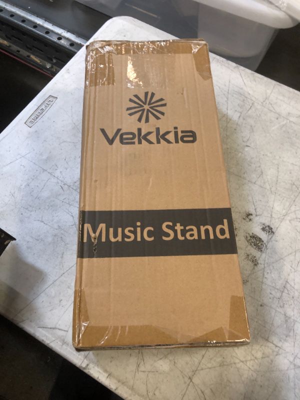 Photo 2 of Vekkia Sheet Music Stand-Professional Portable Music Stand with Carrying Bag,Folding Adjustable Music Holder,Super Sturdy suitable for Instrumental Performance & Band & Travel