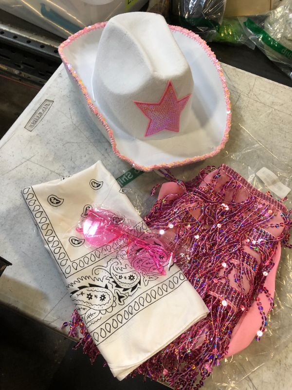 Photo 1 of COWGIRL HAT WITH ACCESSORIES
