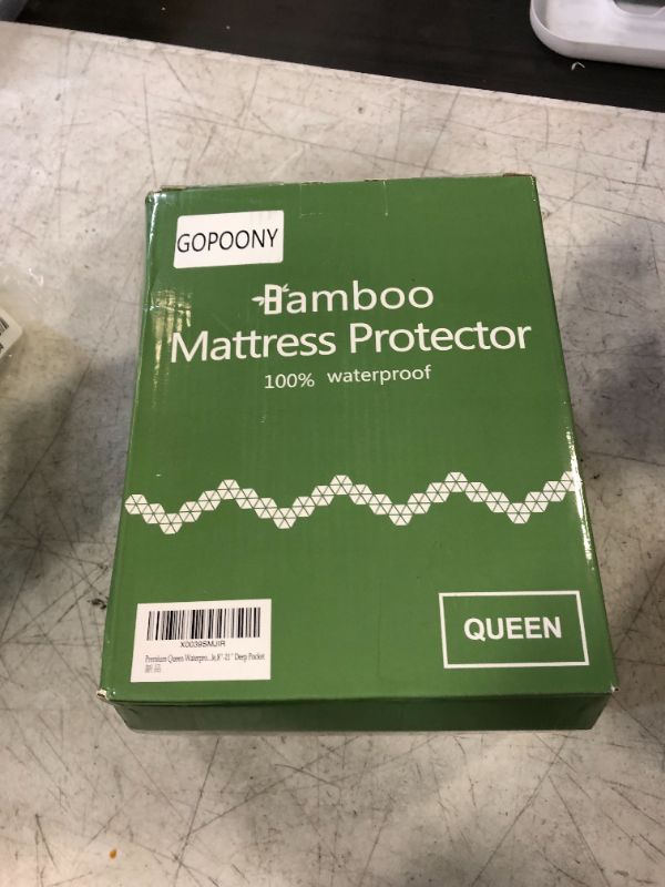 Photo 1 of GOPOONY BAMBOO MATTRESS PROTECTOR QUEEN