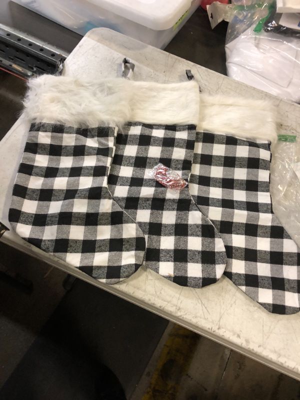 Photo 1 of 3 PCS FLANNEL STOCKINGS 