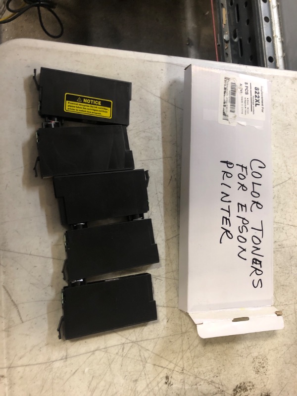 Photo 1 of 822XL Remanufactured for Epson 822XL Ink Cartridges for Epson 822XL Printer Ink Epson Workforce Pro WF-3820 WF-4820 WF-4830 WF-4833 WF-4834 Printer (2BCMY,5 Pack)