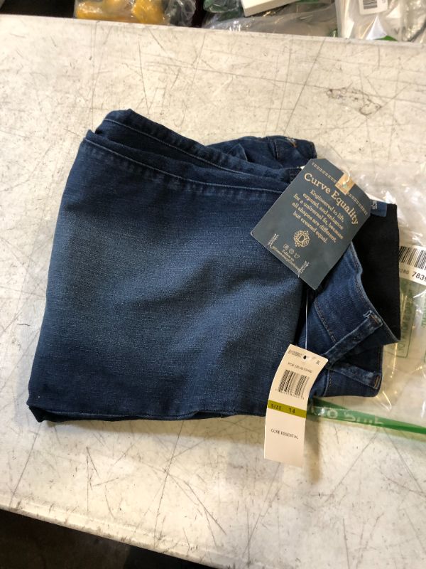 Photo 2 of Democracy Women's Ab Solution Jegging SIZE 14 Blue