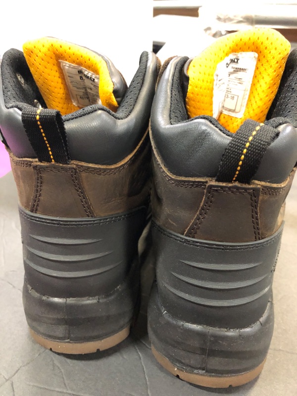 Photo 1 of DEWALT MENS STEEL TOE SHOES SIZE 8