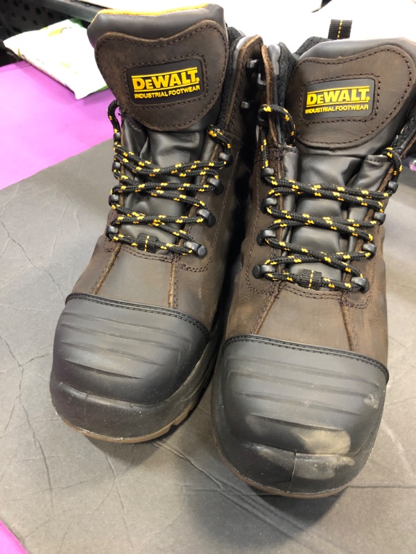Photo 1 of DEWALT MENS STEEL TOE SHOES SIZE 8