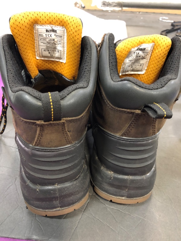 Photo 2 of DEWALT MENS STEEL TOE SHOES SIZE 11X