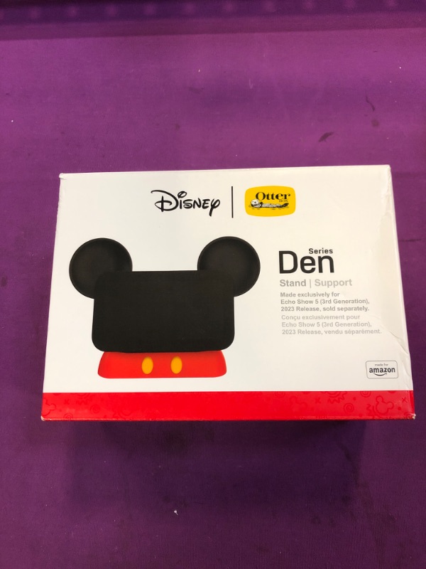 Photo 3 of 
Made for Amazon, Disney Mickey Mouse-inspired Stand for Amazon Echo Show 5 Compatible with Echo Show 5 (1st and 2nd Gen)