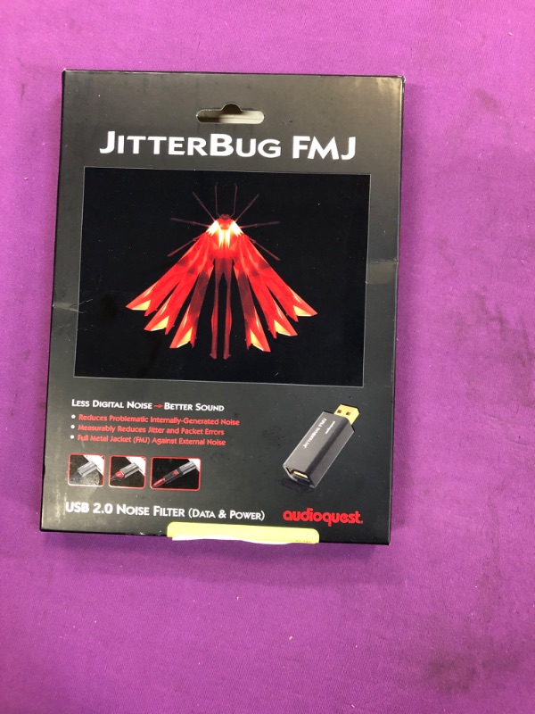 Photo 2 of AudioQuest JitterBug USB Data & Power Noise Filter