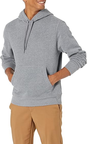 Photo 1 of Amazon Essentials Men's Hooded Fleece Sweatshirt (Available in Big & Tall)
