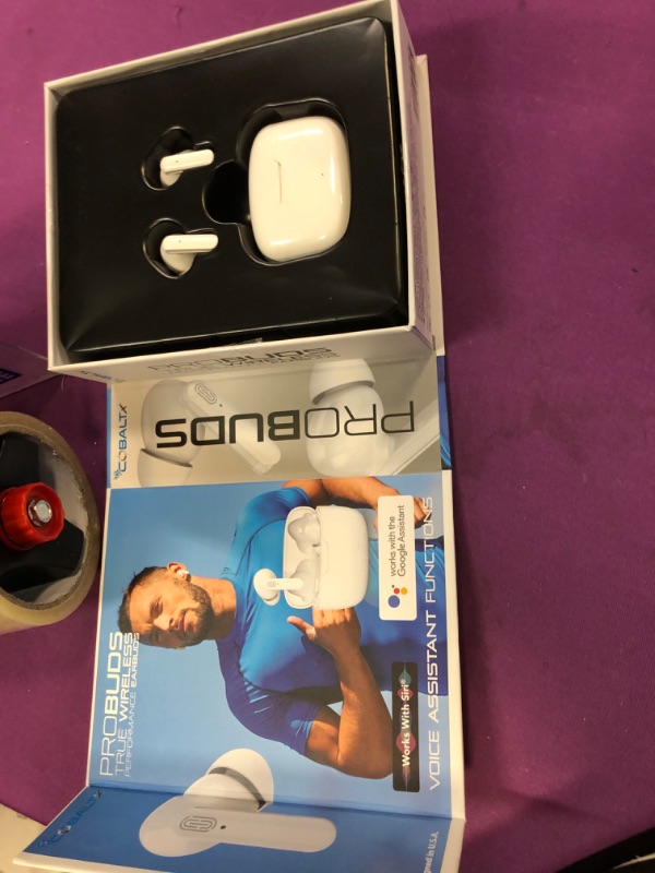 Photo 2 of Cobaltx Probuds True Wireless Earbuds with Charging Case
