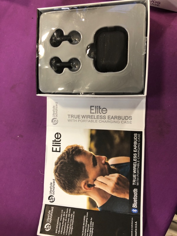 Photo 2 of Lifestyle Advanced Airstream Elite True Wireless Earbuds with Charging Case
