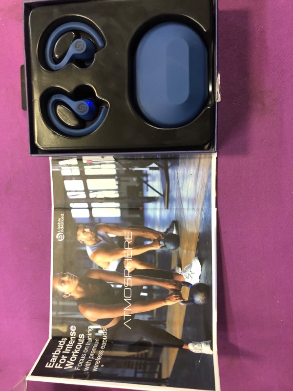 Photo 2 of Lifestyle Advanced Atmosphere True Wireless Performance Bluetooth Earbuds
