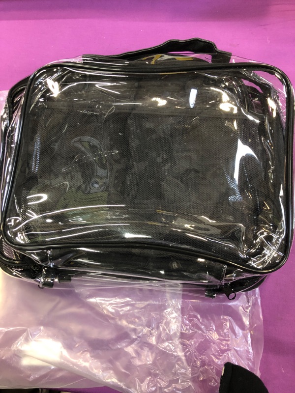 Photo 1 of clear 4 bags 