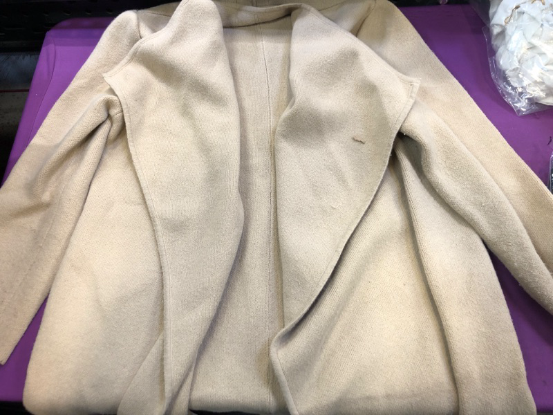 Photo 1 of chicwash tan overcoat size medium