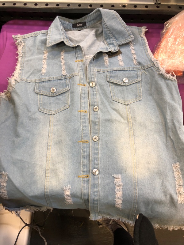 Photo 1 of 3XL denim jacket womens 