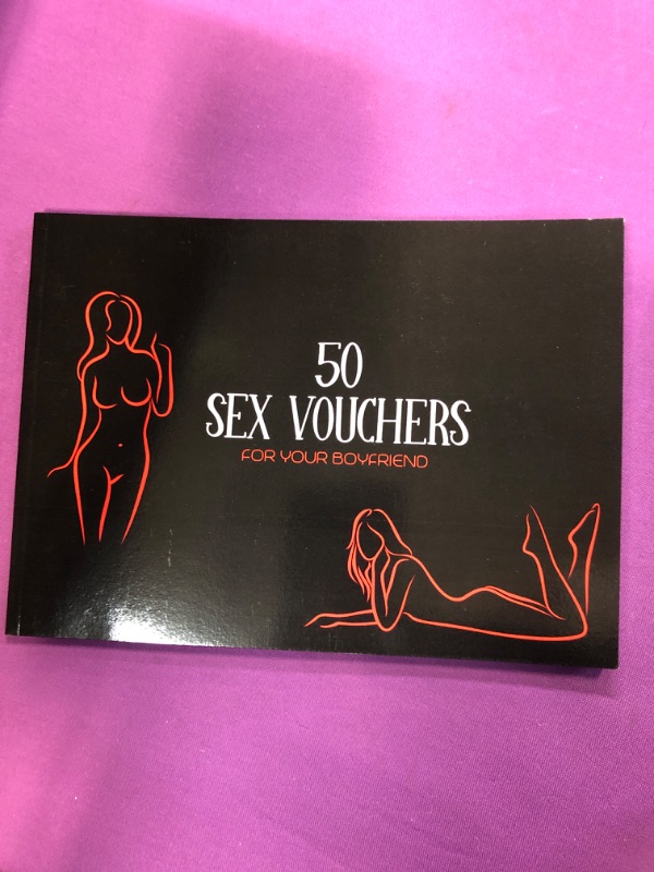 Photo 2 of 50 Sex Vouchers For Your Boyfriend: Erotic Valentines Day Gift For Men | Sex Coupons For Couples To Enjoy | Perfect Anniversary Present for Husband | Boyfriend | Birthday Or Valentine Gift |