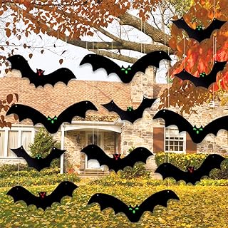 Photo 1 of Flyowl Halloween Yard Sign,Reflective Black Cat Silhouette Outdoor Halloween Decorations, Scary Family Home Front Stakes, Plastic Decoration for Halloween Party(4PCS) https://a.co/d/b594Jnm