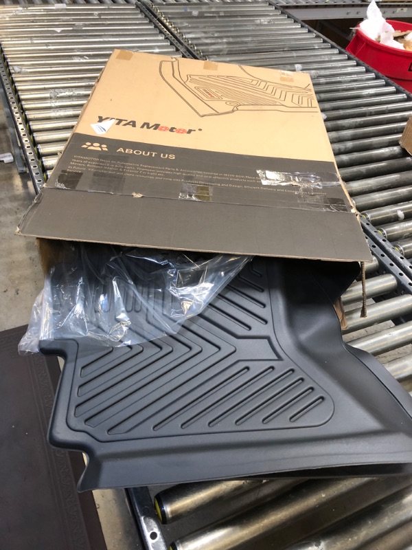 Photo 2 of YITAMOTOR Floor Mats.1st & 2nd Row All Weather Protection, Black, Size Unknown
