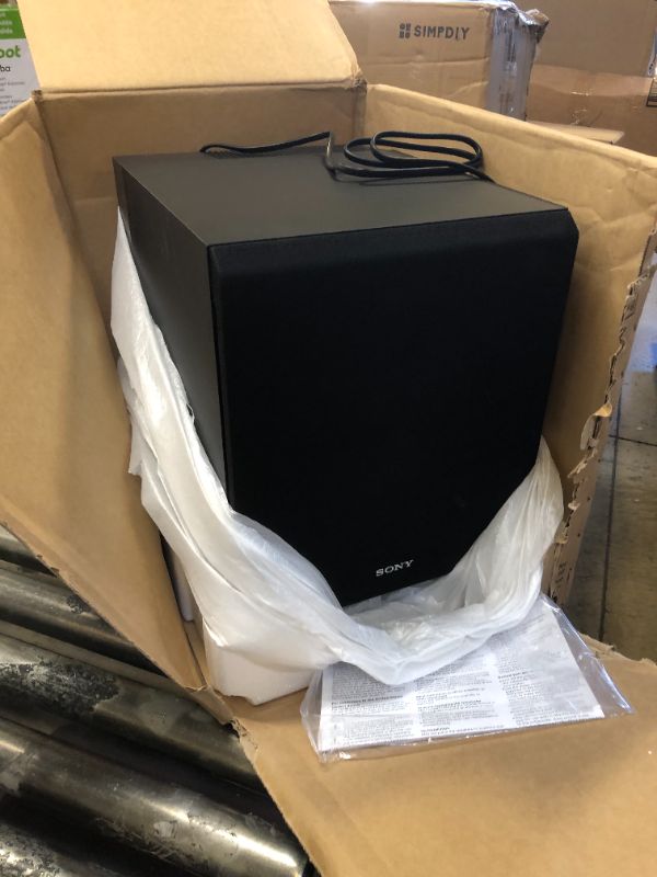 Photo 2 of Sony SACS9 10-Inch Active Subwoofer,Black