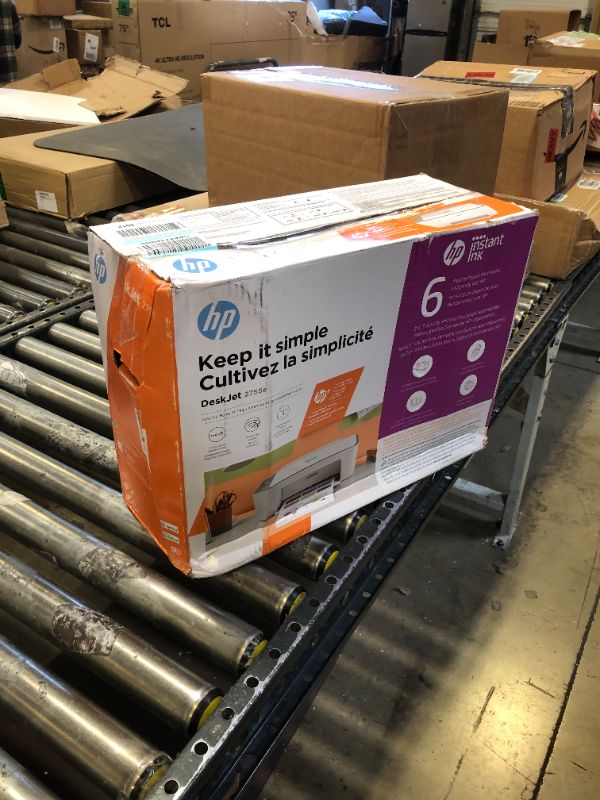 Photo 3 of HP DeskJet 2755e Wireless Color All-in-One Printer 