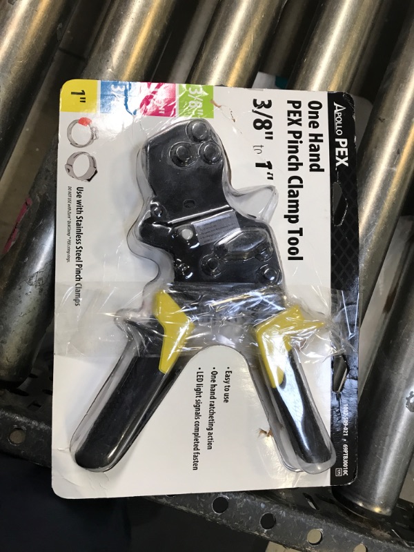Photo 1 of Apollo PEX 69PTBJ0010C 3/8-inch - 1-inch One Hand Cinch Clamp Tool