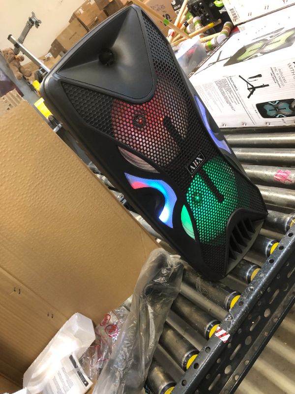 Photo 1 of Audiobox 2 x 8" Stacked PA Speaker with Stand

