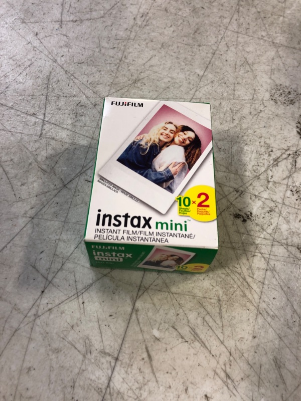 Photo 2 of Fujifilm Instax Mini Instant Film Twin Pack (White) 20 photos White