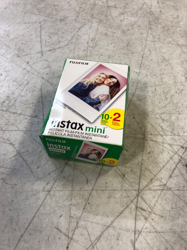 Photo 2 of Fujifilm Instax Mini Instant Film Twin Pack (White) 20 photos White