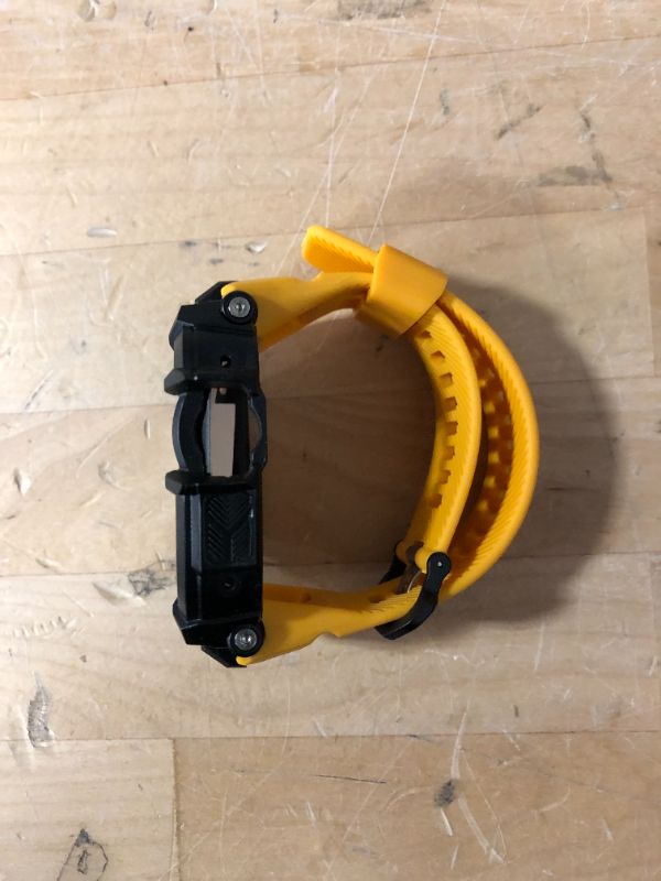 Photo 3 of PROTECTIVE CASE BAND APPLE WATCH ULTRA BLACK FACE/YELLOW STRAP