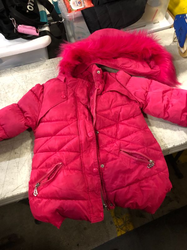 Photo 1 of GIRLS PUFFER JACKET PINK 8-10 YR OLD