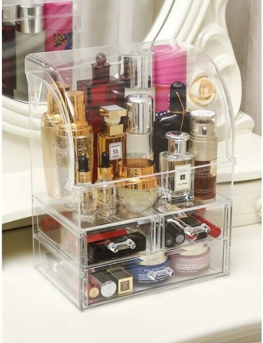 Photo 1 of  Makeup Organizer Clear Cosmetic Display Case