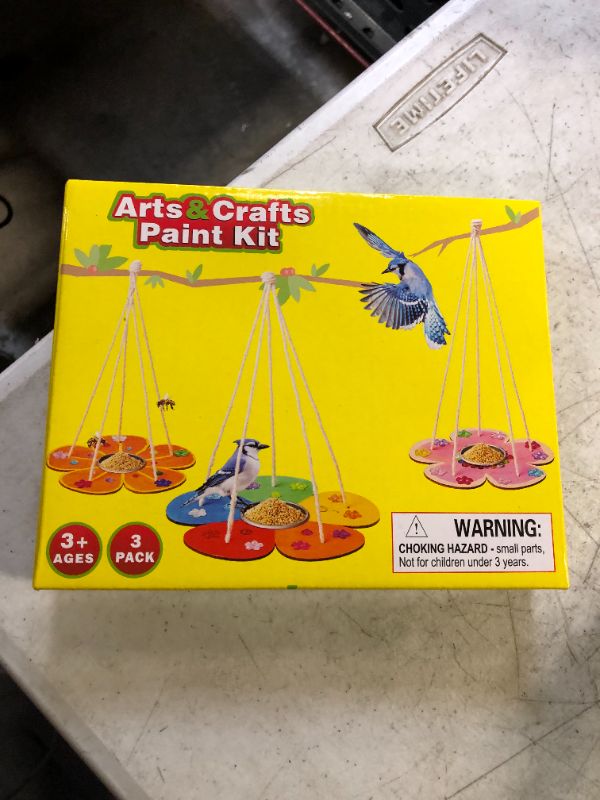 Photo 2 of 3-Pack Bird Feeders for Kids Arts and Crafts Kit DIY Kids Crafts STEM Learning Outdoor Activities Crafts for Boys and Girls for 3 4 5 6 7 8