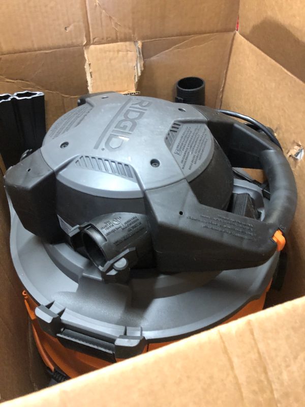 Photo 1 of 16 Gal. 6.5-Peak HP NXT Wet/Dry Shop Vacuum with Detachable Blower, Filter, Hose and Accessories